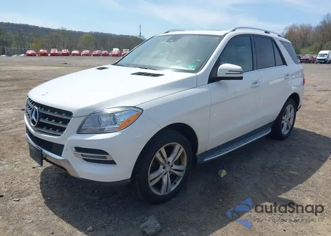 2015 Mercedes-Benz Ml 350 4Matic from USA, damaged, VIN 4JGDA5HB8FA615895